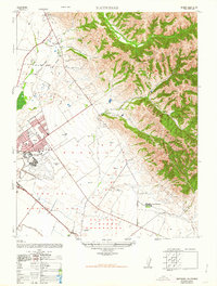 Download a high-resolution, GPS-compatible USGS topo map for Natividad, CA (1963 edition)