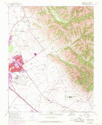 Download a high-resolution, GPS-compatible USGS topo map for Natividad, CA (1969 edition)