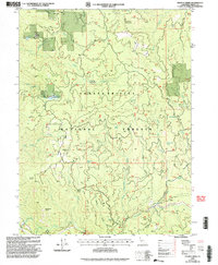 Download a high-resolution, GPS-compatible USGS topo map for Naufus Creek, CA (2003 edition)