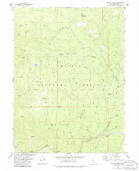 preview thumbnail of historical topo map of Trinity County, CA in 1979
