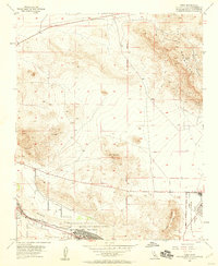 Download a high-resolution, GPS-compatible USGS topo map for Nebo, CA (1960 edition)