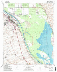 Download a high-resolution, GPS-compatible USGS topo map for Needles, CA (1995 edition)
