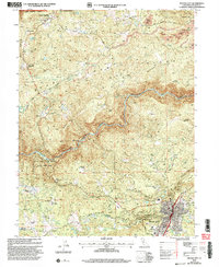 Download a high-resolution, GPS-compatible USGS topo map for Nevada City, CA (2003 edition)