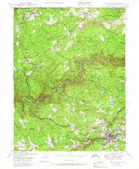 Download a high-resolution, GPS-compatible USGS topo map for Nevada City, CA (1966 edition)