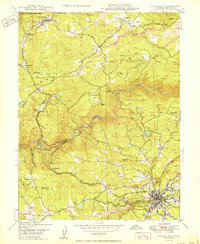 Download a high-resolution, GPS-compatible USGS topo map for Nevada City, CA (1950 edition)