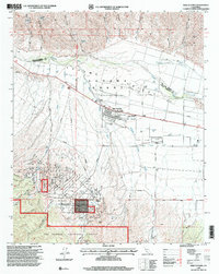 Download a high-resolution, GPS-compatible USGS topo map for New Cuyama, CA (2000 edition)