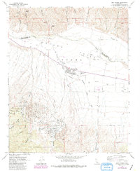 Download a high-resolution, GPS-compatible USGS topo map for New Cuyama, CA (1989 edition)