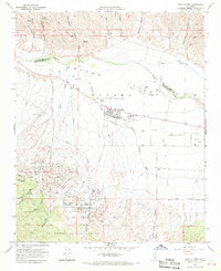 Download a high-resolution, GPS-compatible USGS topo map for New Cuyama, CA (1970 edition)