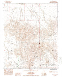 Download a high-resolution, GPS-compatible USGS topo map for New Dale, CA (1986 edition)