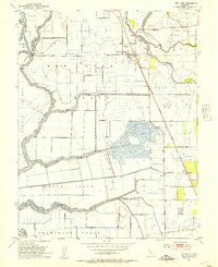 Download a high-resolution, GPS-compatible USGS topo map for New Hope, CA (1954 edition)