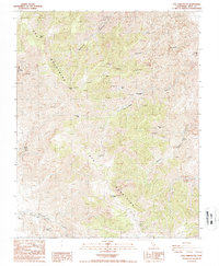 Download a high-resolution, GPS-compatible USGS topo map for New York Butte, CA (1987 edition)