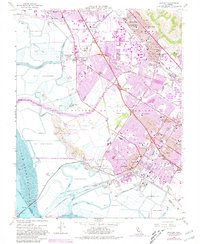 Download a high-resolution, GPS-compatible USGS topo map for Newark, CA (1981 edition)