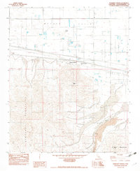 Download a high-resolution, GPS-compatible USGS topo map for Newberry Springs, CA (1982 edition)