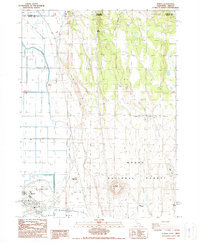 Download a high-resolution, GPS-compatible USGS topo map for Newell, CA (1988 edition)