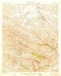 Download a high-resolution, GPS-compatible USGS topo map for Newhall, CA (1933 edition)