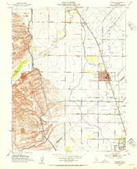 Download a high-resolution, GPS-compatible USGS topo map for Newman, CA (1954 edition)