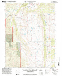 Download a high-resolution, GPS-compatible USGS topo map for Newville, CA (2001 edition)