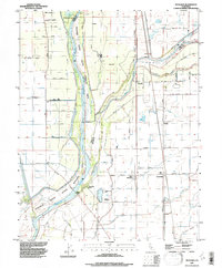 Download a high-resolution, GPS-compatible USGS topo map for Nicolaus, CA (1997 edition)