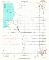 Download a high-resolution, GPS-compatible USGS topo map for Niland, CA (1963 edition)