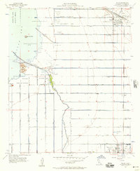 Download a high-resolution, GPS-compatible USGS topo map for Niland, CA (1957 edition)