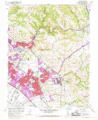 Download a high-resolution, GPS-compatible USGS topo map for Niles, CA (1968 edition)