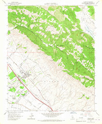 Download a high-resolution, GPS-compatible USGS topo map for Nipomo, CA (1967 edition)