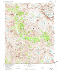 Download a high-resolution, GPS-compatible USGS topo map for North Palisade, CA (1983 edition)