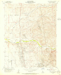 Download a high-resolution, GPS-compatible USGS topo map for North of Oildale, CA (1955 edition)