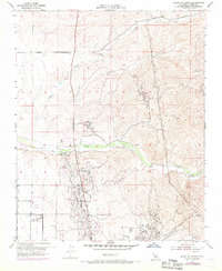 Download a high-resolution, GPS-compatible USGS topo map for North of Oildale, CA (1970 edition)