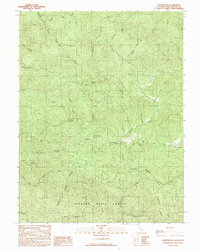 Download a high-resolution, GPS-compatible USGS topo map for Northspur, CA (1991 edition)