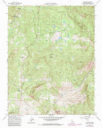 Download a high-resolution, GPS-compatible USGS topo map for ONeals, CA (1981 edition)