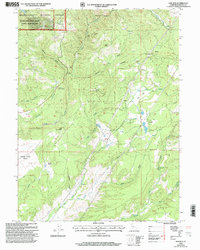 Download a high-resolution, GPS-compatible USGS topo map for Oak Run, CA (2003 edition)