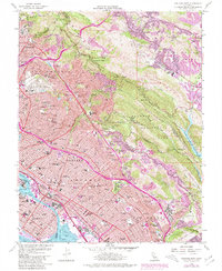 Download a high-resolution, GPS-compatible USGS topo map for Oakland East, CA (1980 edition)