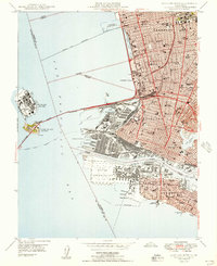 preview thumbnail of historical topo map of Alameda County, CA in 1949