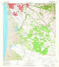 Download a high-resolution, GPS-compatible USGS topo map for Oceano, CA (1966 edition)