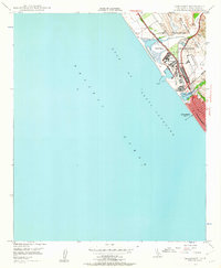 Download a high-resolution, GPS-compatible USGS topo map for Oceanside, CA (1962 edition)