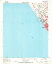 preview thumbnail of historical topo map of Oceanside, CA in 1968