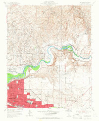 Download a high-resolution, GPS-compatible USGS topo map for Oil Center, CA (1966 edition)