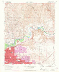 Download a high-resolution, GPS-compatible USGS topo map for Oil Center, CA (1970 edition)