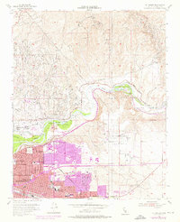Download a high-resolution, GPS-compatible USGS topo map for Oil Center, CA (1976 edition)