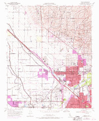 Download a high-resolution, GPS-compatible USGS topo map for Oildale, CA (1970 edition)