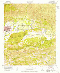 Download a high-resolution, GPS-compatible USGS topo map for Ojai, CA (1956 edition)