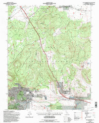 Download a high-resolution, GPS-compatible USGS topo map for Old Mammoth, CA (1997 edition)