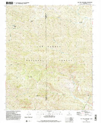 Download a high-resolution, GPS-compatible USGS topo map for Old Man Mountain, CA (1991 edition)