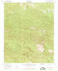 Download a high-resolution, GPS-compatible USGS topo map for Old Man Mountain, CA (1969 edition)