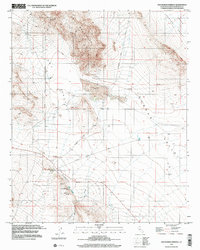 preview thumbnail of historical topo map of San Bernardino County, CA in 1999