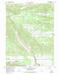 Download a high-resolution, GPS-compatible USGS topo map for Olinda, CA (1991 edition)