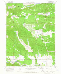Download a high-resolution, GPS-compatible USGS topo map for Olinda, CA (1966 edition)