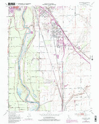 Download a high-resolution, GPS-compatible USGS topo map for Olivehurst, CA (1985 edition)
