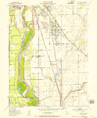 Download a high-resolution, GPS-compatible USGS topo map for Olivehurst, CA (1953 edition)